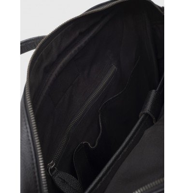 Steve Black Leather Briefcase | Alaskan Leather Company